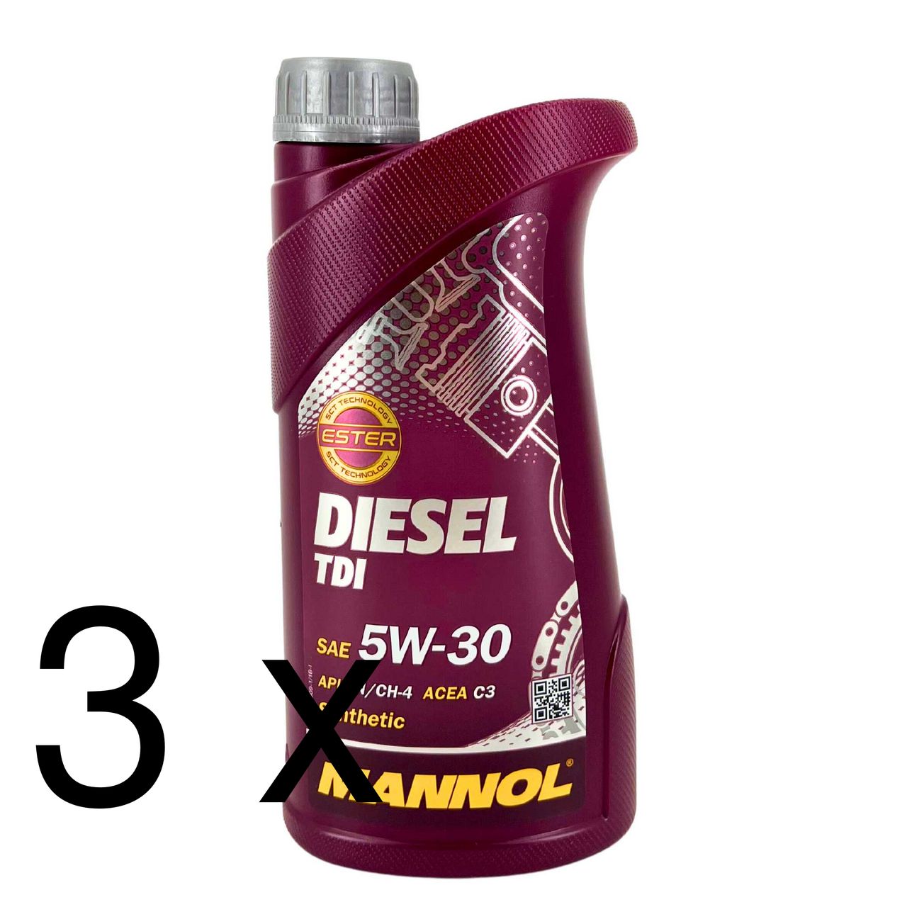 Mannol Diesel TDI 5W-30 3x1 Liter