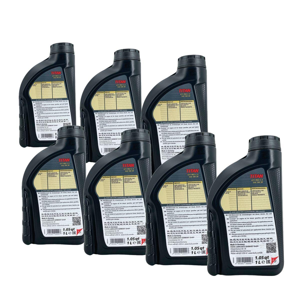 Fuchs Titan GT1 PRO C-3 5W-30 7x1 Liter