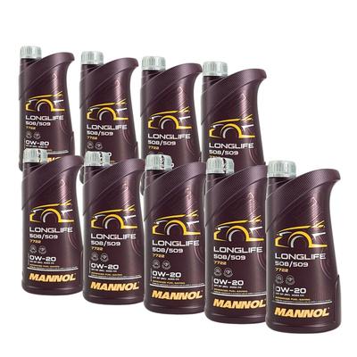 Mannol Longlife 508/509 0W-20 9x1 Liter