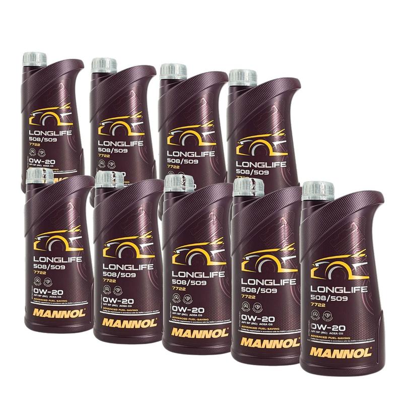 Mannol Longlife 508/509 0W-20 9x1 Liter