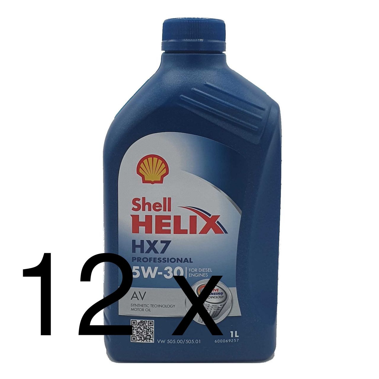 Shell Helix HX7 Professional AV 5W-30 12x1 Liter
