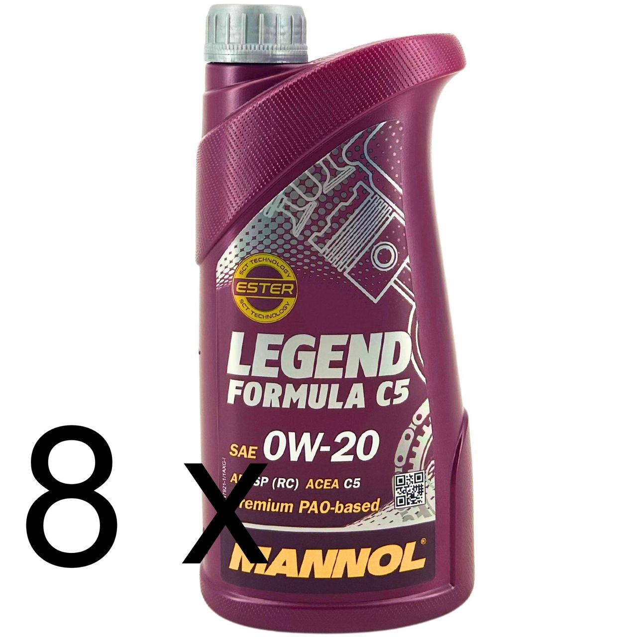 Mannol Legend Formula C5 0W-20 8x1 Liter
