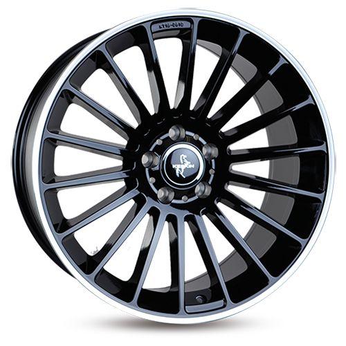 KESKIN WHEELS KT15 SPEED schwarz polished lip 7.0Jx17 5x108 ET48