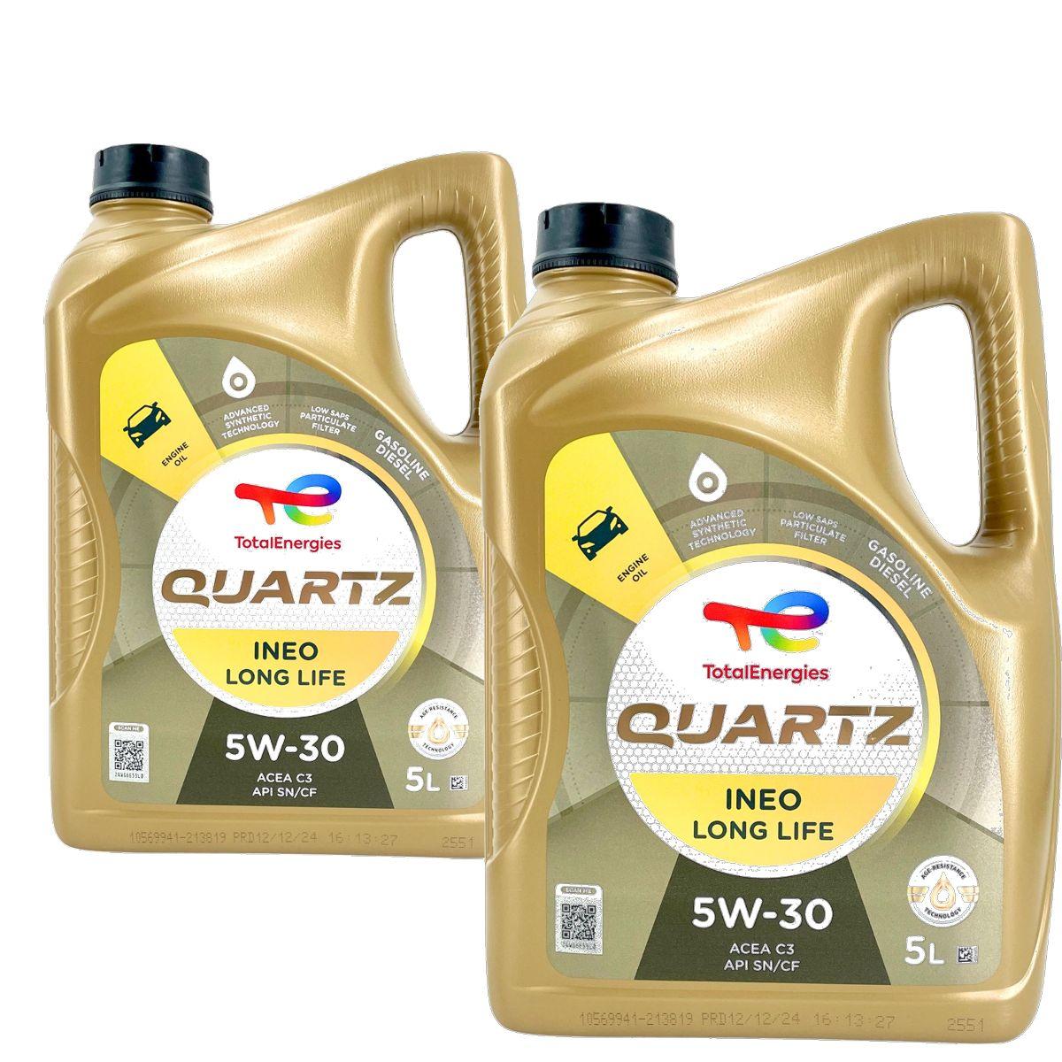 Total Quartz Ineo Longlife 5W-30 2x5 Liter
