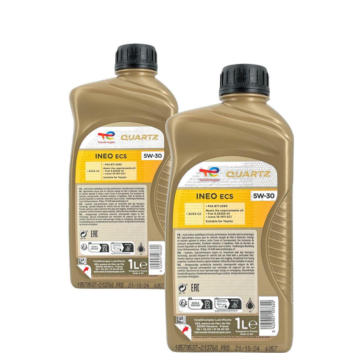 Total Quartz Ineo ECS 5W-30 2x1 Liter