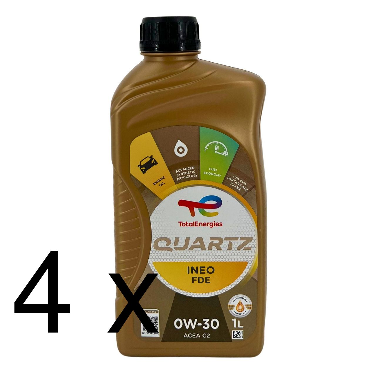 Total Quartz Ineo FDE 0W-30 4x1 Liter