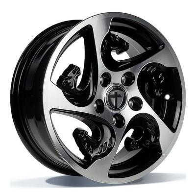 TOMASON TR-HORSE black polished 6.0Jx15 5x112 ET30