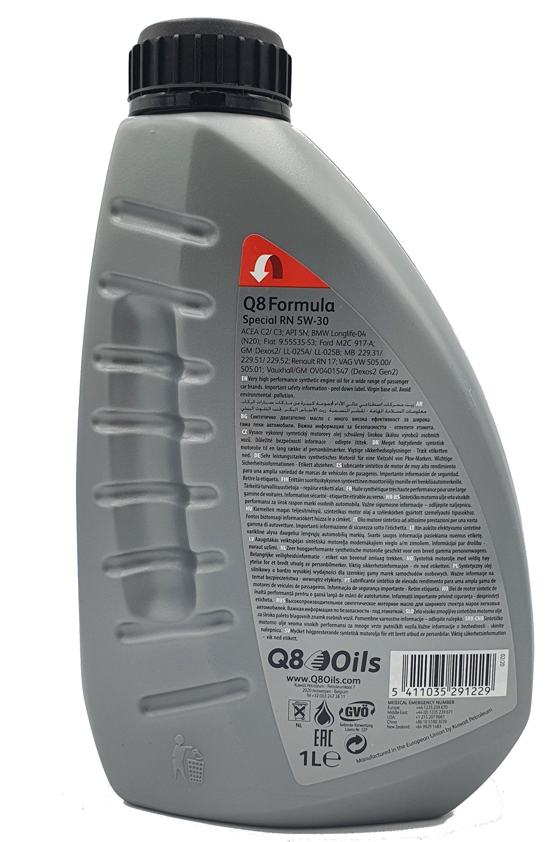 Q8 Formula Special RN 5W-30 1 Liter