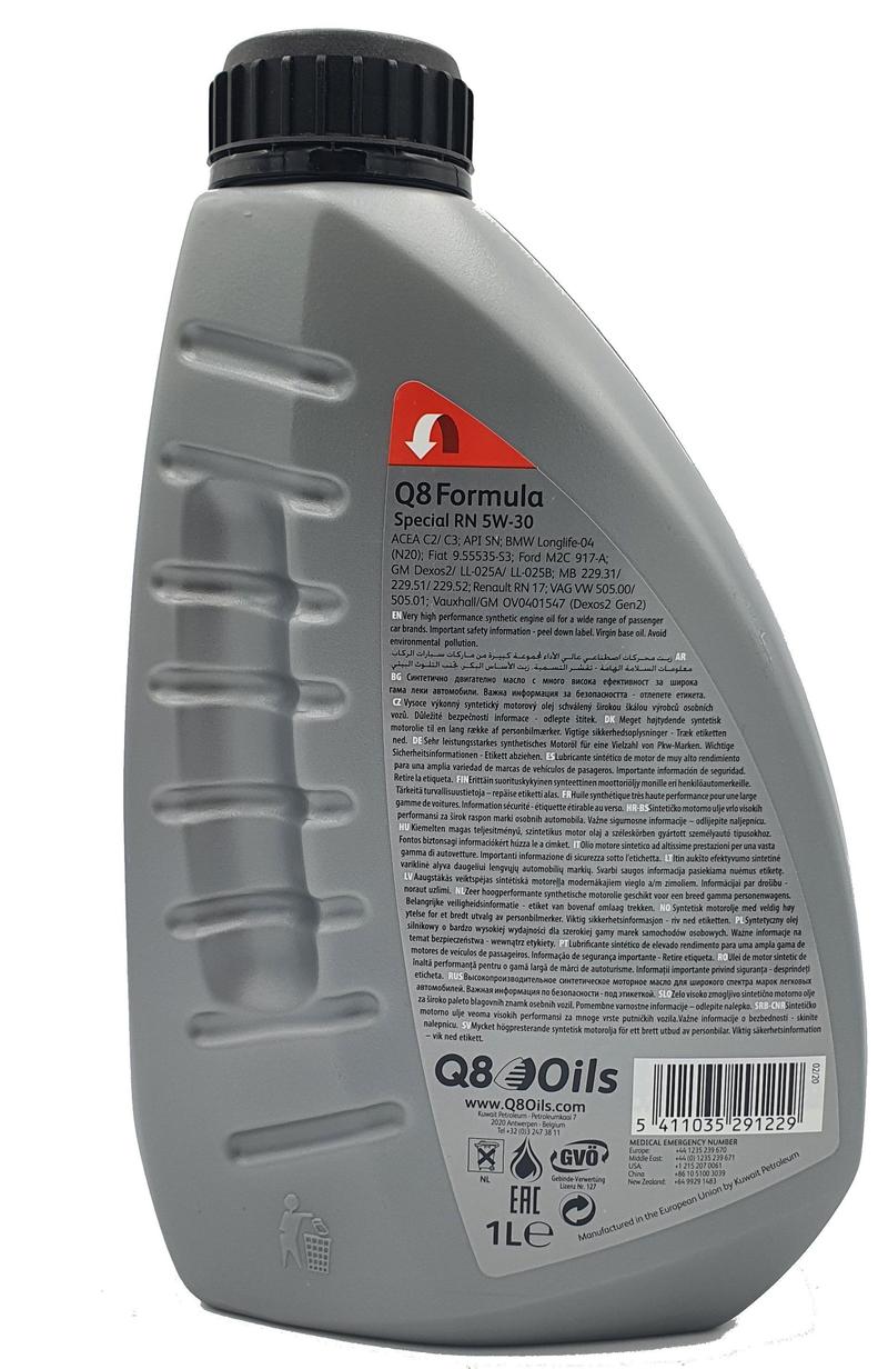 Q8 Formula Special RN 5W-30 1 Liter