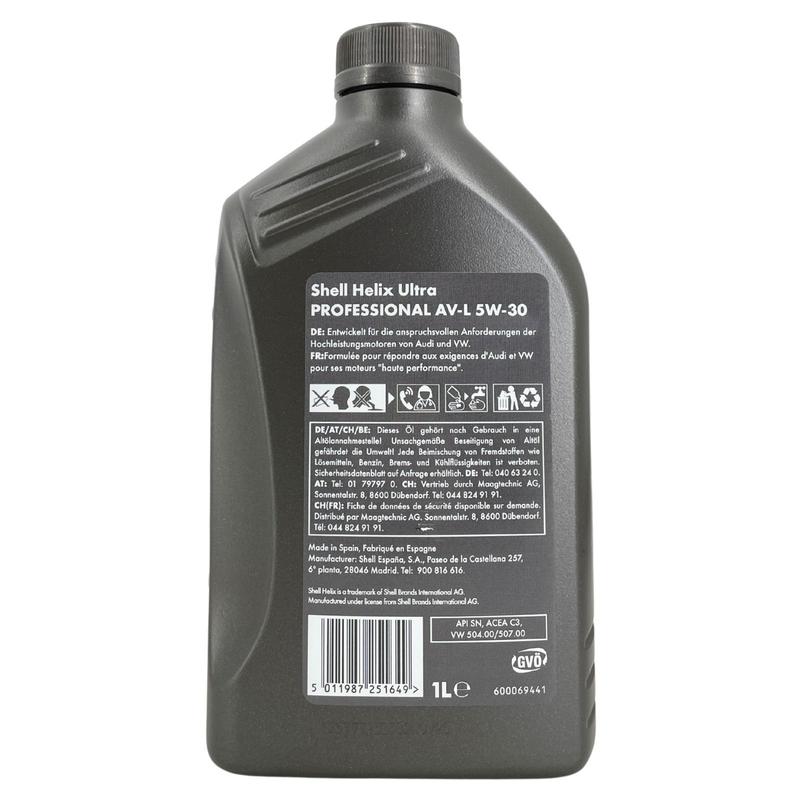 Shell Helix Ultra Professional AV-L 5W-30 1 Liter