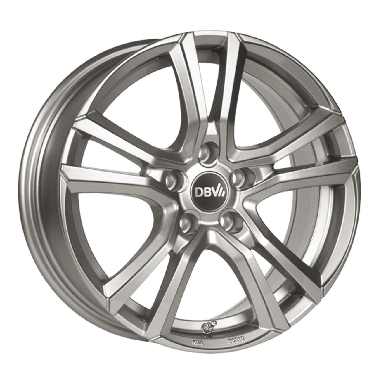 DBV ANDORRA shadow silver 8.0Jx18 5x114.3 ET40