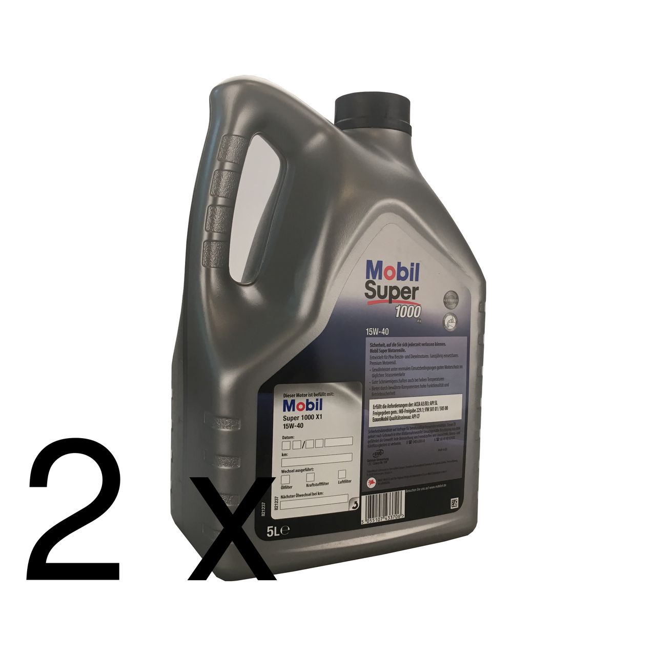 Mobil Super 1000 X1 15W-40 2x5 Liter