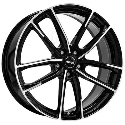 Brock B38 Schwarz glanz voll poliert sgvp 8x20 5x120 ET35