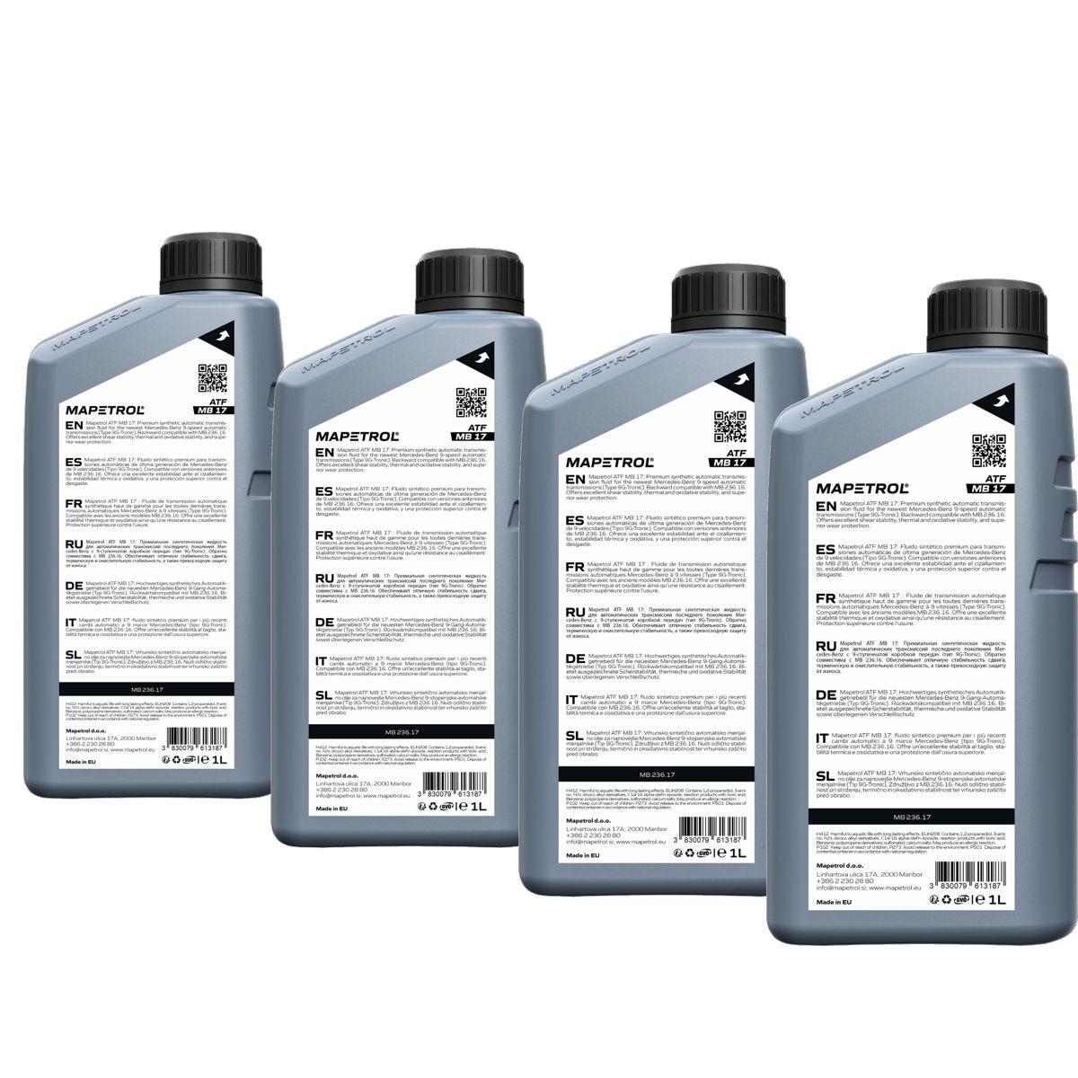 Mapetrol ATF MB 17 4x1 Liter