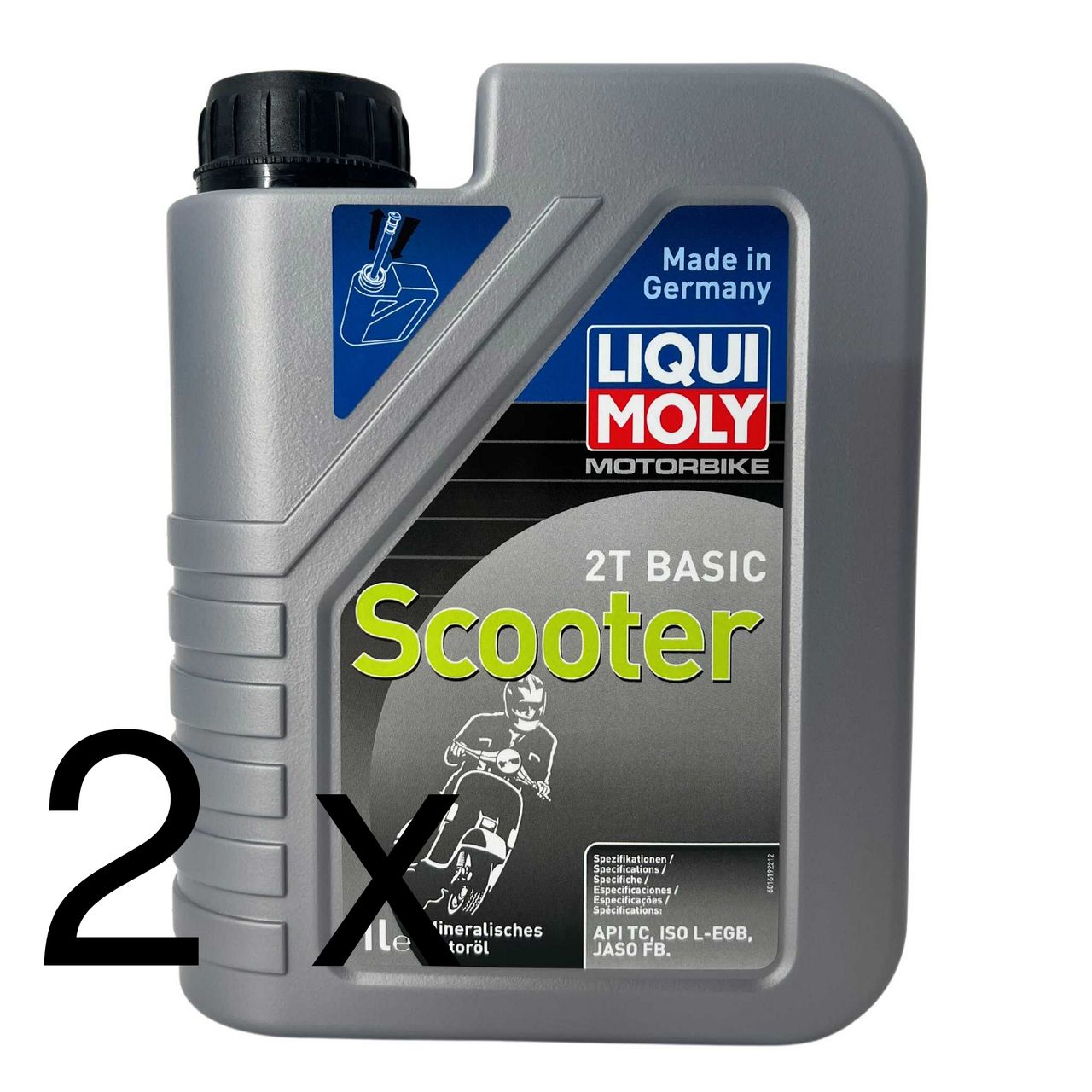 Liqui Moly Motorbike 2T Basic Scooter 2x1 Liter