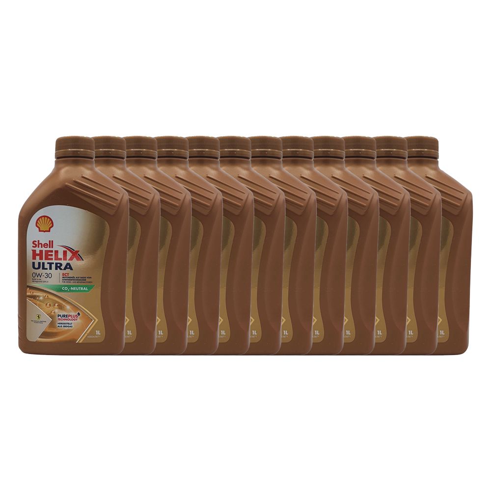 Shell Helix Ultra ECT 0W-30 12x1 Liter