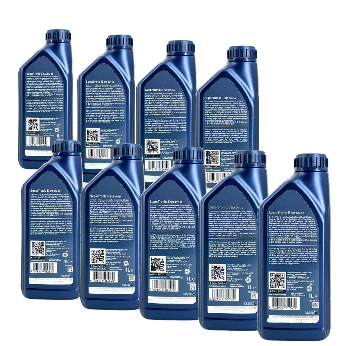 Aral SuperTronic E 0W-30 9x1 Liter