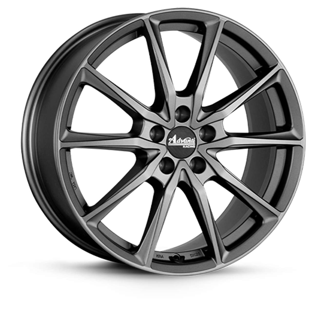 OXXO WHEELS CENTURIO DARK matt gunmetal 7.5Jx17 5x108 ET45