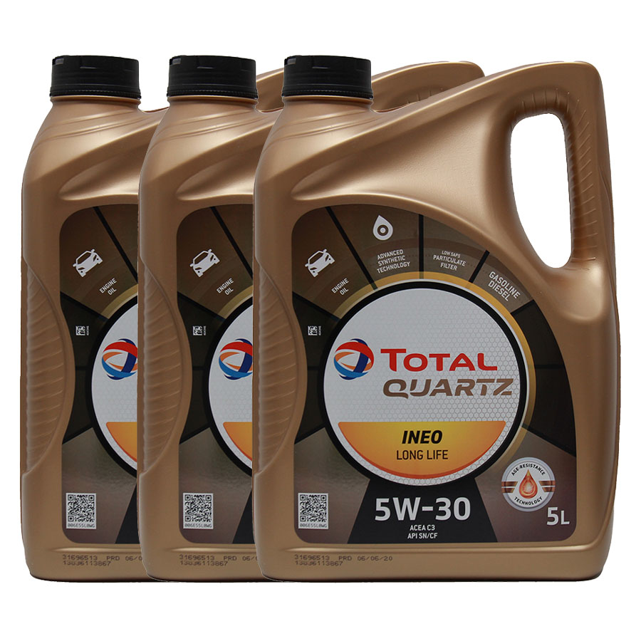 Total Quartz Ineo Longlife 5W-30 3x5 Liter