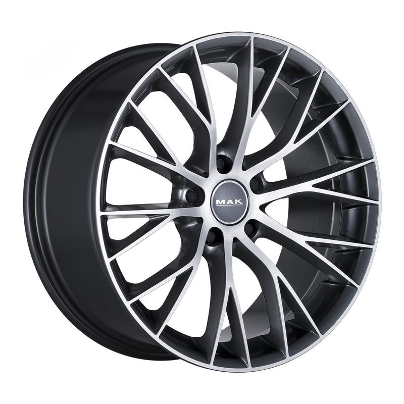 MAK MUNCHEN gun metal mirror face 9.5Jx20 5x120 ET16
