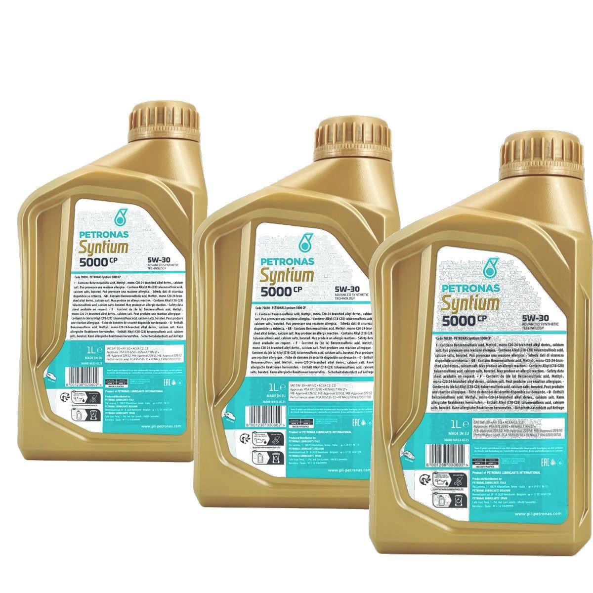 Petronas Syntium Prime CP 5W-30 3x1 Liter
