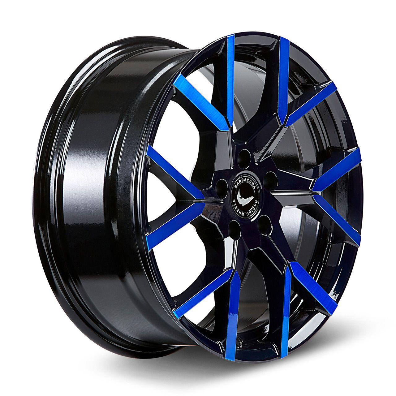 BARRACUDA TZUNAMEE EVO black gloss flashblue 9.0Jx20 5x120 ET40