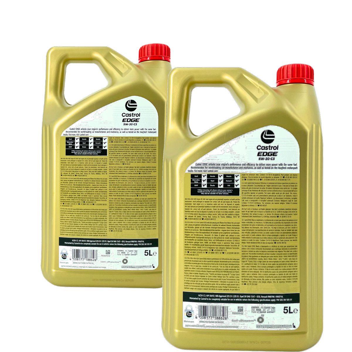 Castrol Edge 5W-30 C3 2x5 Liter