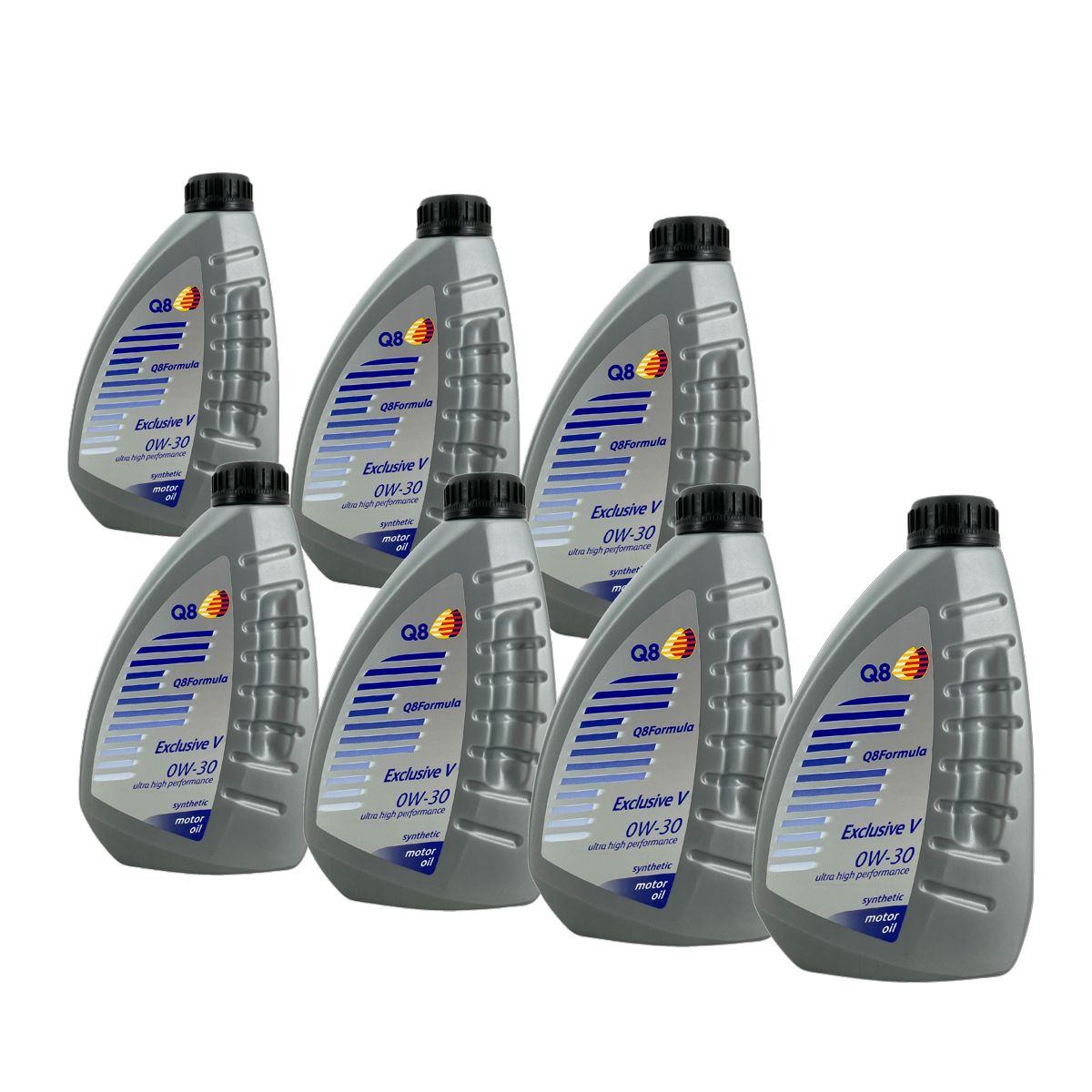 Q8 Formula Exclusive V 0W-30 7x1 Liter