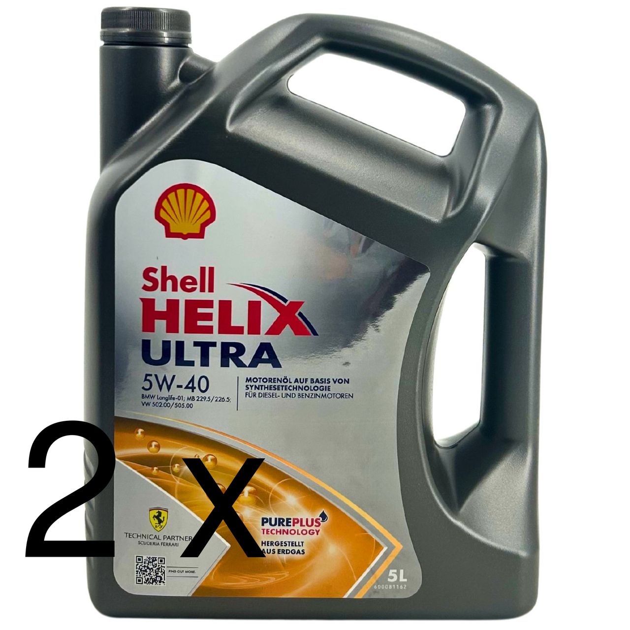 Shell Helix Ultra 5W-40 2x5 Liter