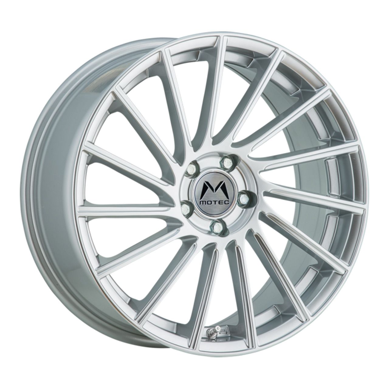 MOTEC TORNADO MCT9 high gloss silver 9.0Jx21 5x112 ET35