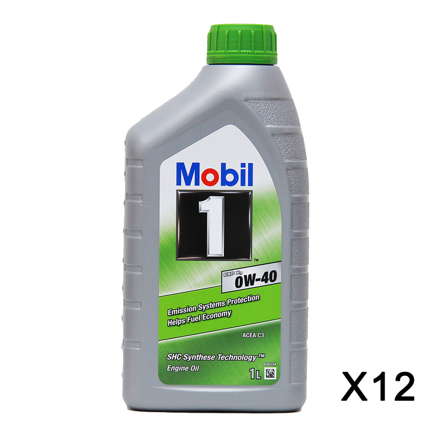 Mobil 1 ESP X3 0W-40  12x1 Liter
