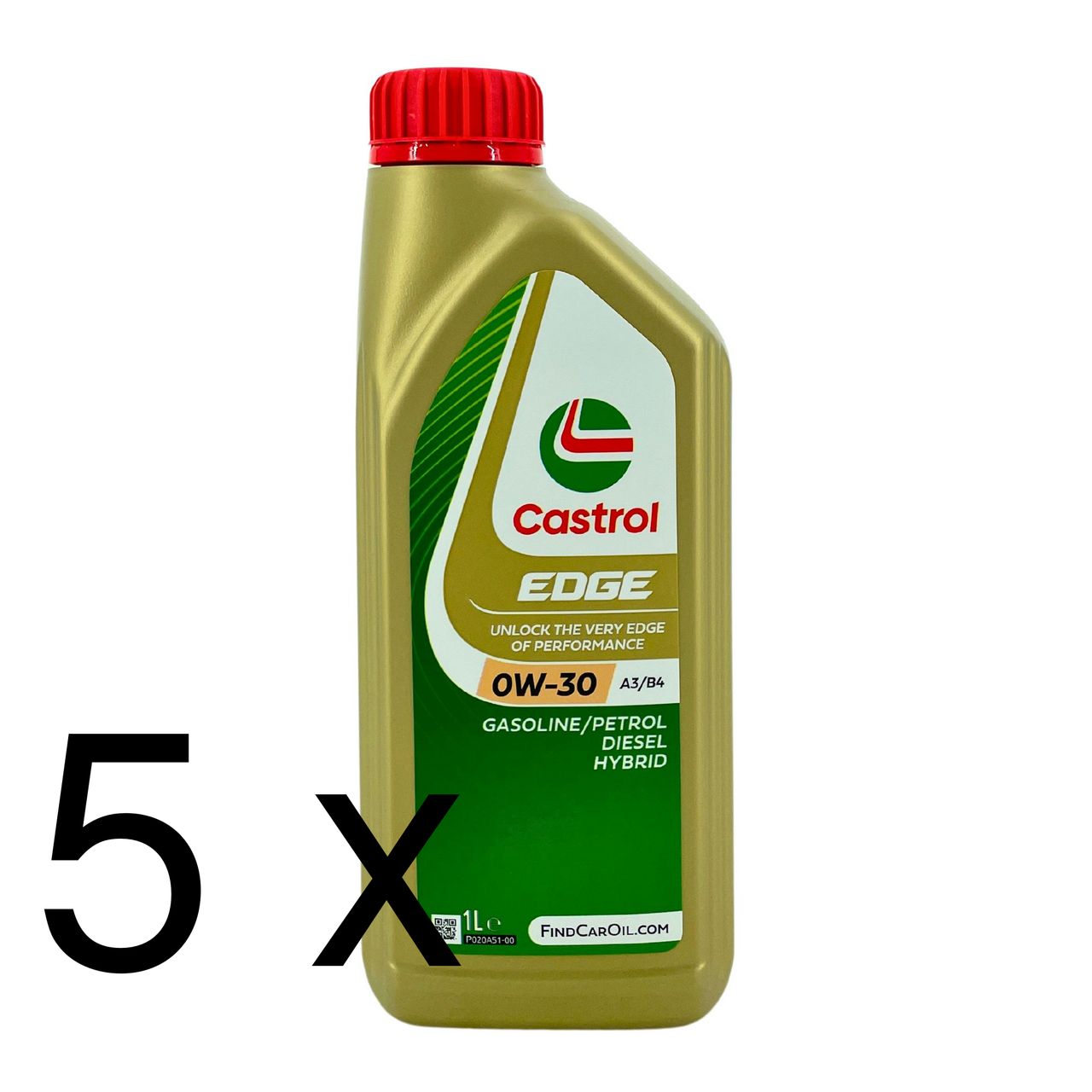 Castrol Edge 0W-30 A3/B4 5x1 Liter