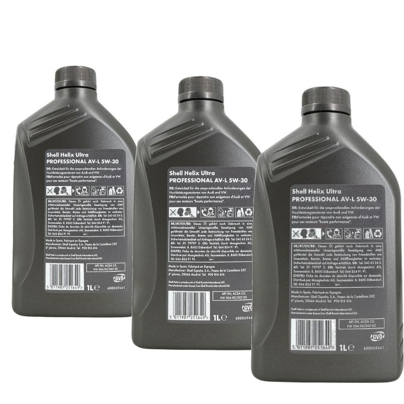 Shell Helix Ultra Professional AV-L 5W-30 3x1 Liter