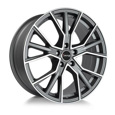 AVUS RACING AF18 matt anthracite polished 10.0Jx22 5x112 ET35