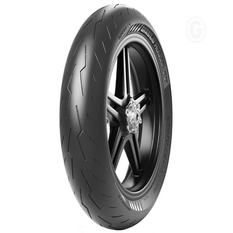 Pirelli Diablo Rosso 4 Front 120/70ZR17 (58W) TL