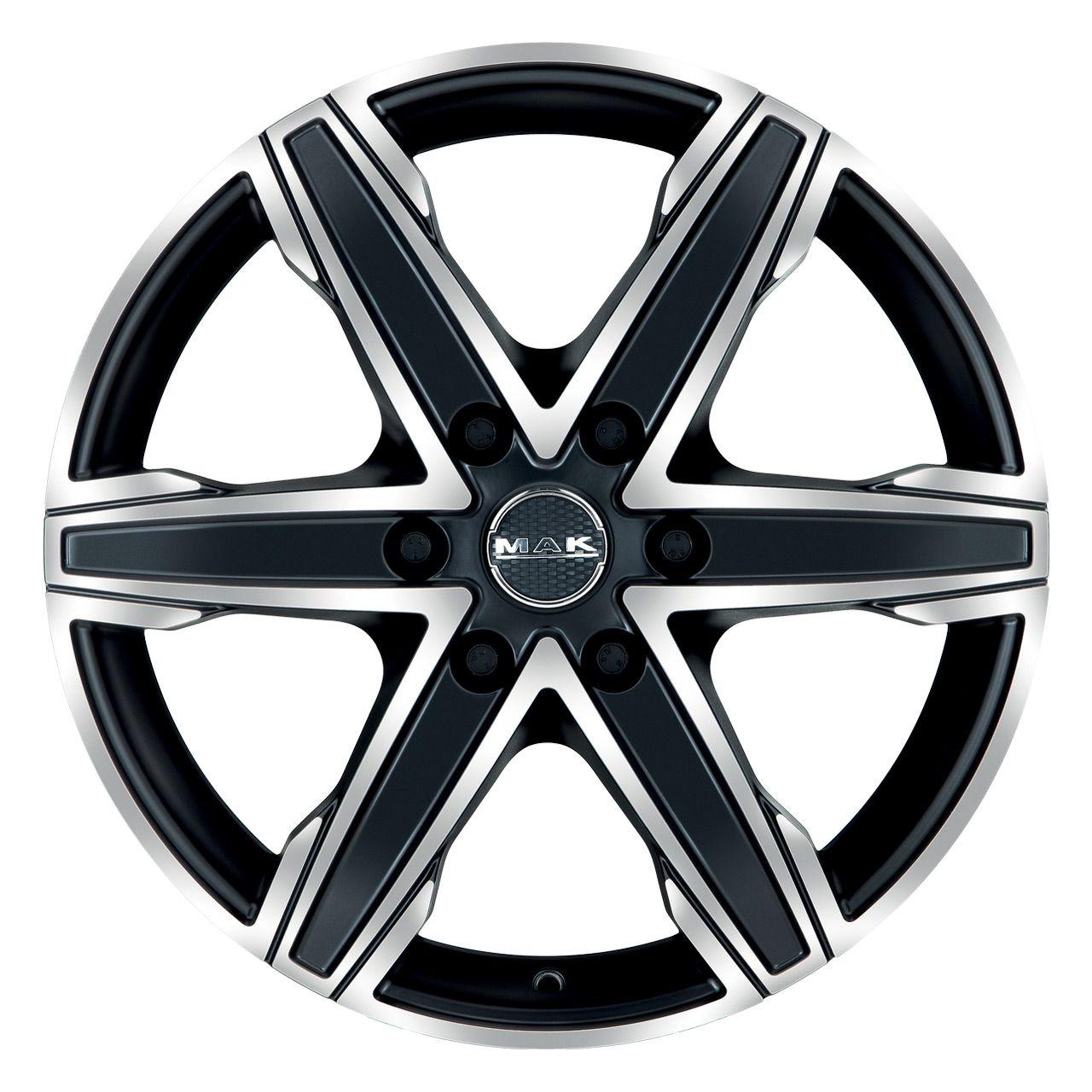 MAK KING 6 ice black 8.0Jx18 6x114.3 ET45