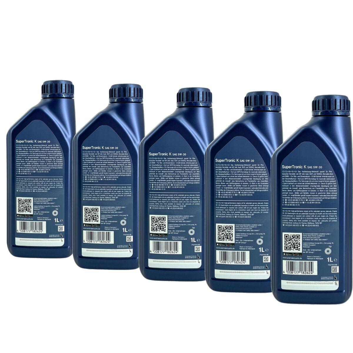 Aral SuperTronic K 5W-30 5x1 Liter