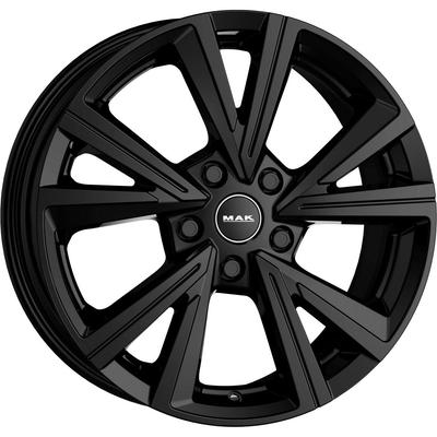 MAK QVARZ gloss black 7.0Jx17 5x114.3 ET43,5