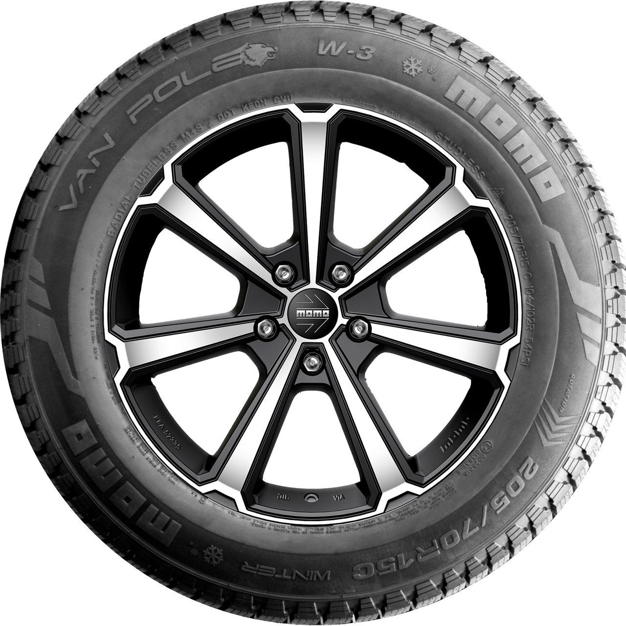 MOMO VAN POLE W-3 205/70R15C 106/104R