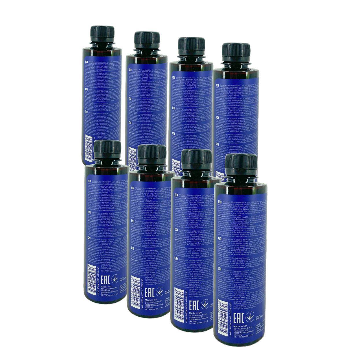 Mannol Oil Leak-Stop Motordichtmittel Ölverlust-Stop Additiv 8x250 ML