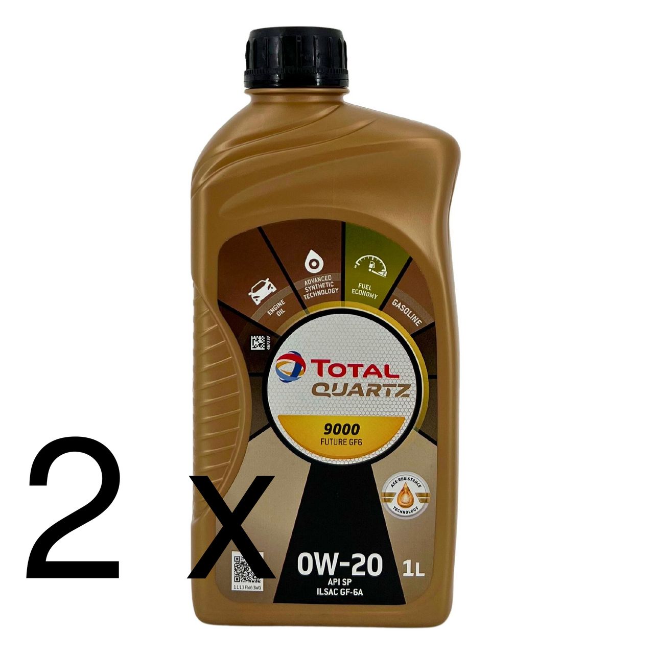 Total Quartz 9000 Future GF6 0W-20 2x1 Liter