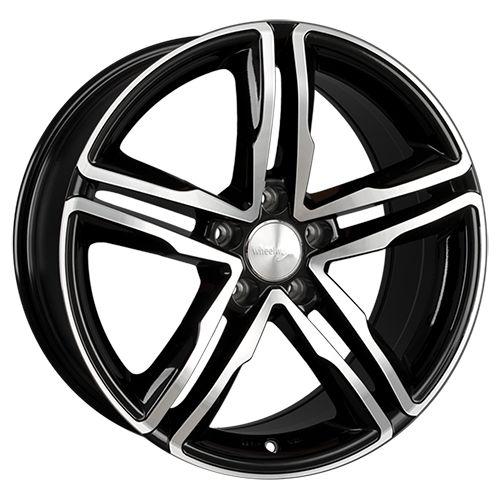 WHEELWORLD-2DRV WH11 schwarz hochglanzpoliert 8.0Jx18 5x112 ET35