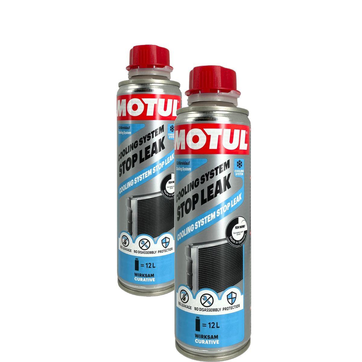 Motul Radiator Stop Leak Kühlerdichtungsmittel 2x300 ML