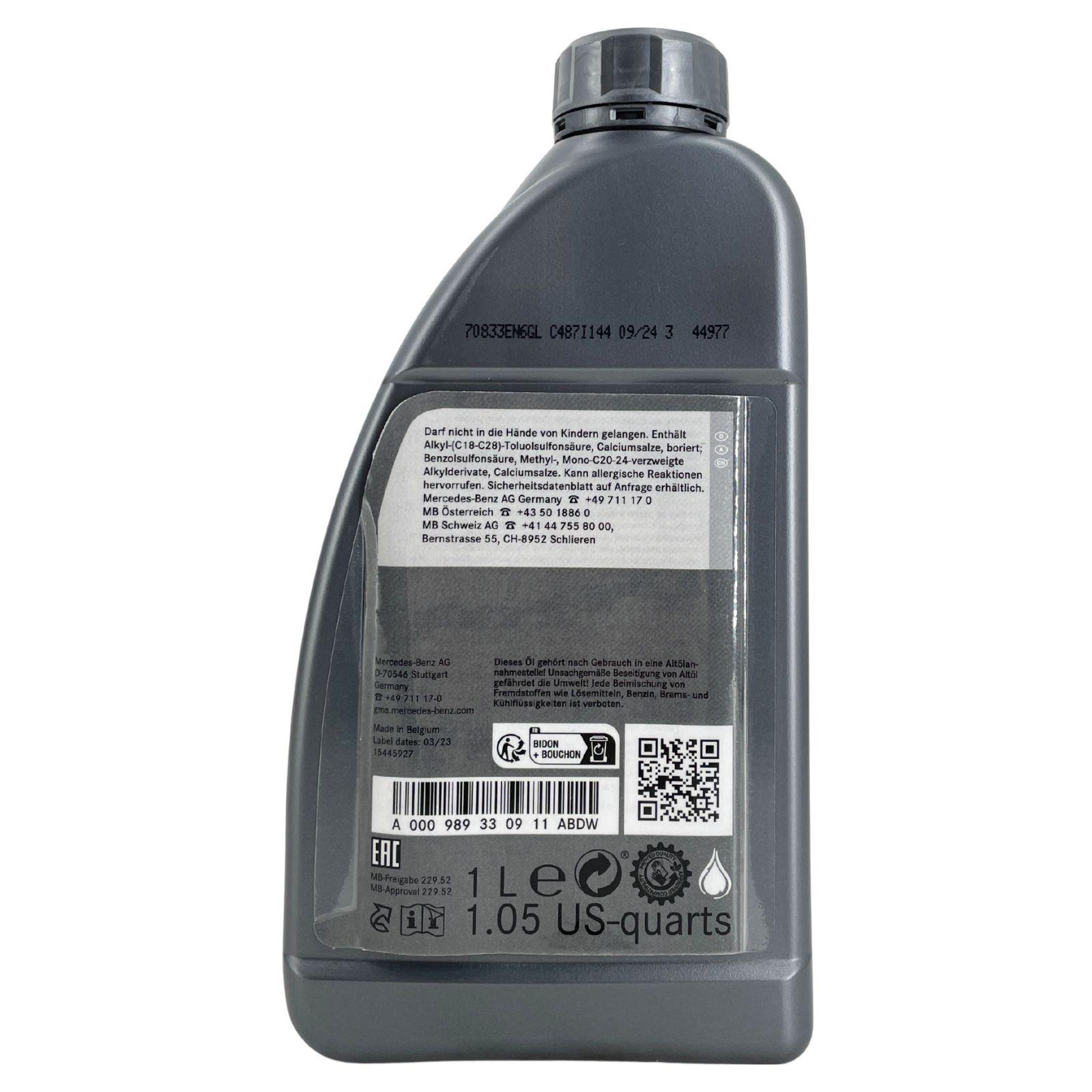 Mercedes 5W-30 229.52 2x1 Liter