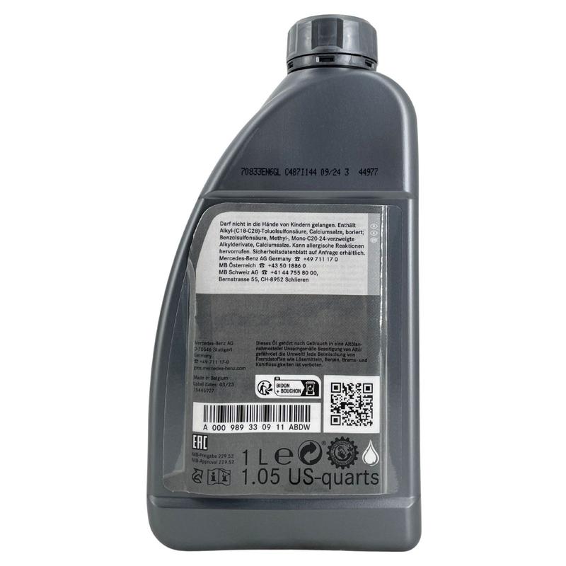 Mercedes 5W-30 229.52 1 Liter