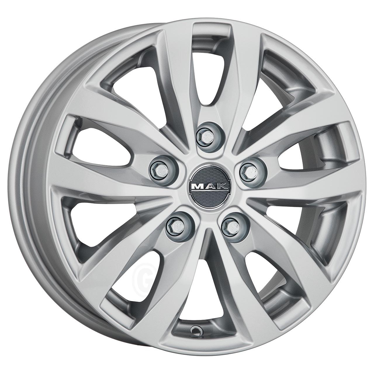 MAK Load 5 Silver 6.5x16 5x118 ET55