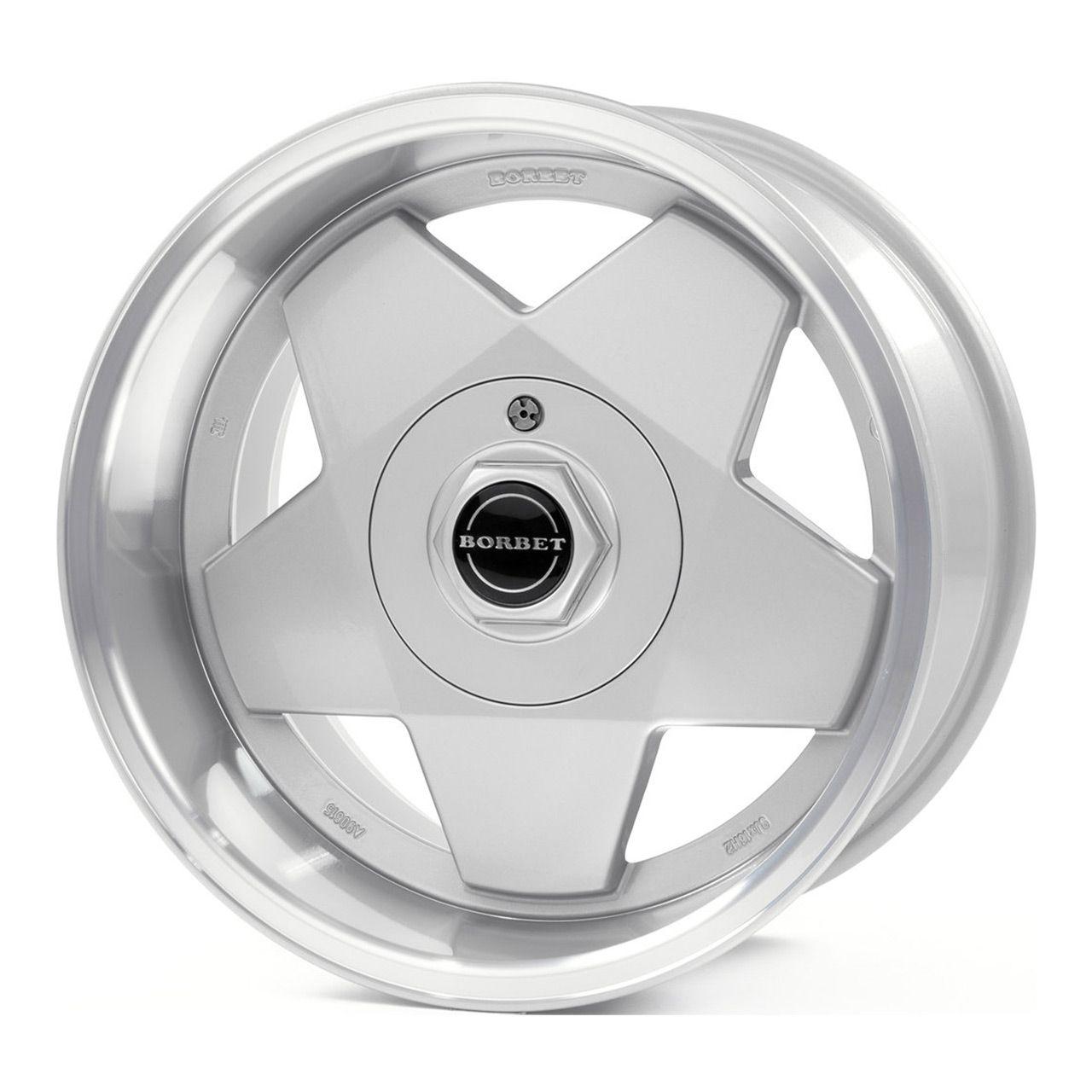 BORBET DESIGN A silber poliert 7.0Jx15 4x100 ET25
