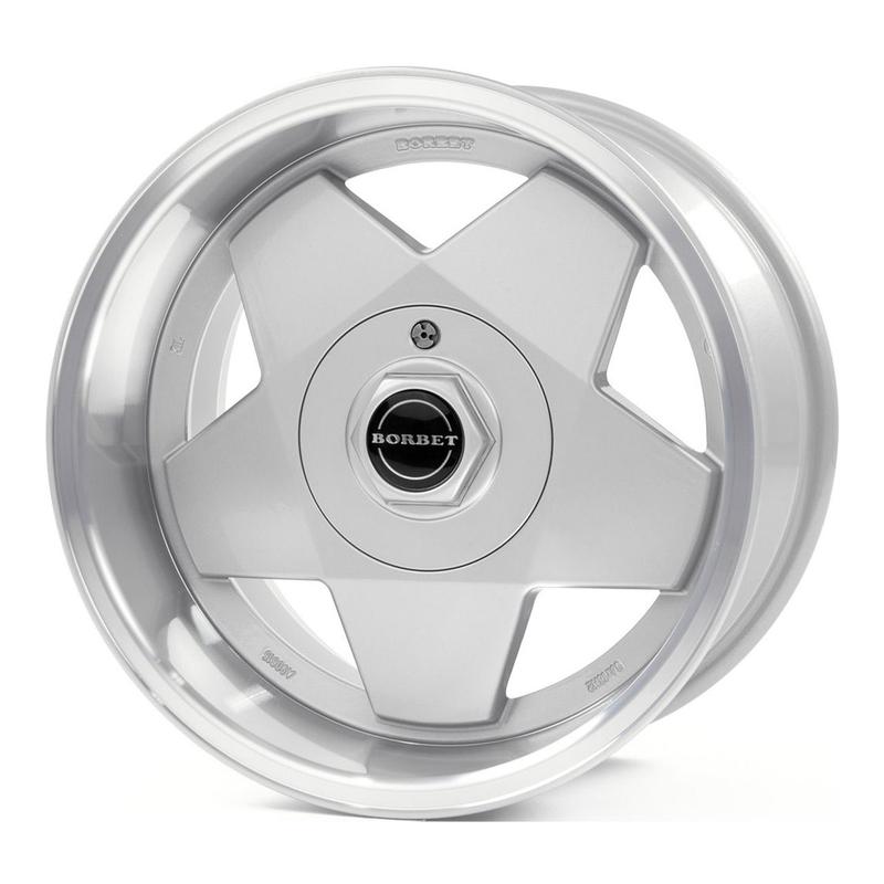 BORBET DESIGN A silber poliert 9.0Jx16 4x100 ET15