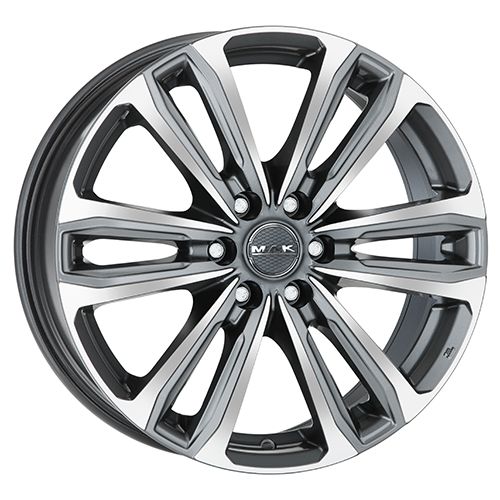 MAK SAFARI 6 gun metallic mirror 8.5Jx20 6x139.7 ET25 MAK SAFARI 6 gun metallic mirror 8.5Jx20 6x139.7 ET25