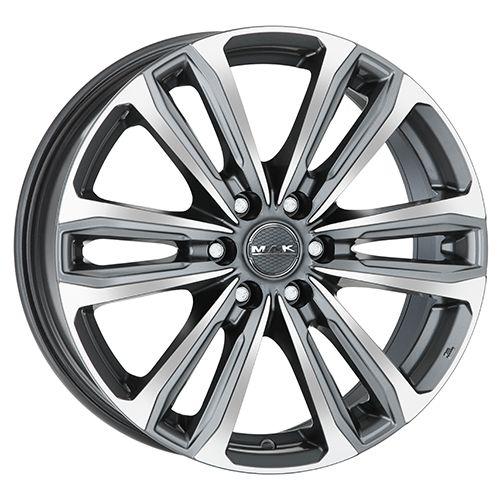 MAK SAFARI 6 gun metallic mirror 8.0Jx18 6x139.7 ET20